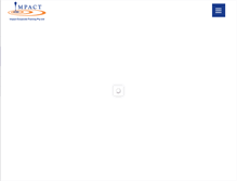 Tablet Screenshot of impactcorporatetraining.com